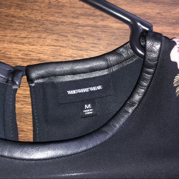 Who What Wear Black Maxi Dress Keyhole - Picture 4 of 7